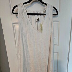 Tommy Bahama New Two Palms Linen White Dress XL